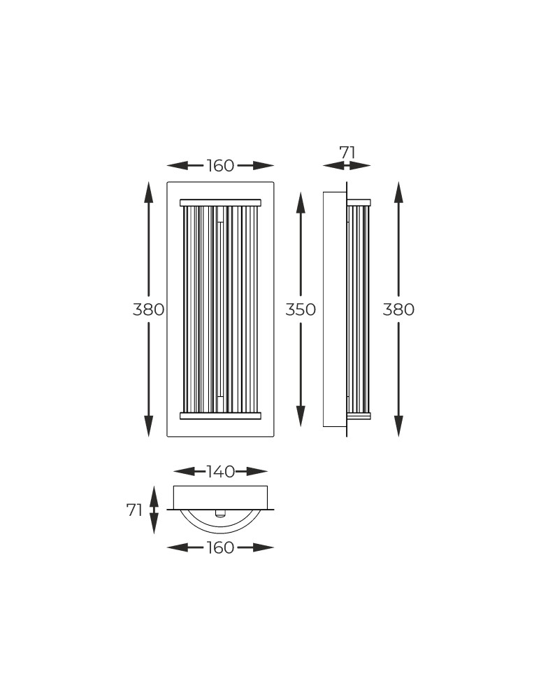 Glamour wall lamps - Zuma Line CALLY GOLD MB3114-1-3GT CINKIT. - product kolory-swiatla.pl 7