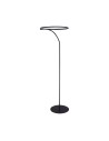 Zuma Line CORIT LED 24W 4000K BLACK E82907-31 Floor lamp on a flexible stem.