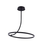 Ring ceiling lamps - Zuma Line CORIT BLACK E82907-01 SUFFIT. - product 1