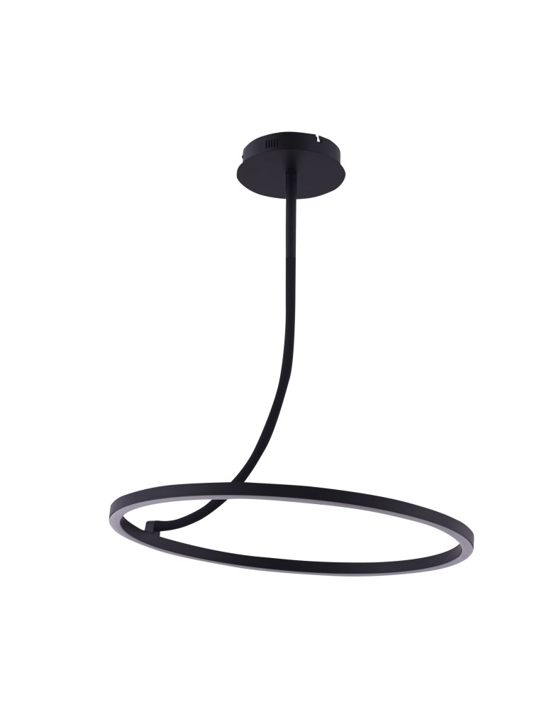 Ring ceiling lamps - Zuma Line CORIT BLACK E82907-01 SUFFIT. - product kolory-swiatla.pl 1