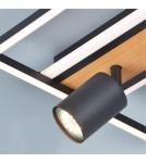 Wooden ceiling lamps - Zuma Line KORDA BLACK/DREAM C230857703 SUFFOLTAGE. - product 3