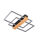 Wooden ceiling lamps - Zuma Line MINAR BLACK/DREAM C230624202A SUFFOLTAGE. - product 2