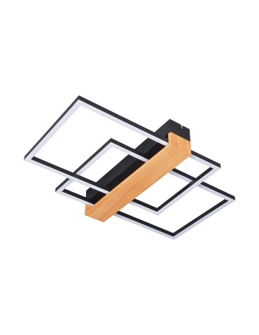 Zuma Line MINAR CZARNY/DREWNO C230624202A SUFITOWE - produkt 2