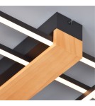 Wooden ceiling lamps - Zuma Line MINAR BLACK/DREAM C230624202A SUFFOLTAGE. - product 3