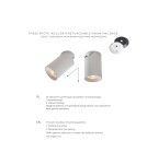 Adjustable ceiling lamps - spots - Zuma Line TORE BLACK TLS006-BK SPOT - product 4