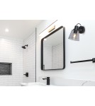 Loft wall lamps - industrial - Zuma Line BADOSA BLACK/DYMIONE GLASS S230827401 SHINKIT. - product 5