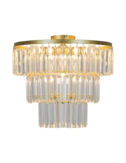 Zuma Line TIFANNY ZŁOTY/PRZEZROCZYSTY P17127-4-GD SUFITOWA