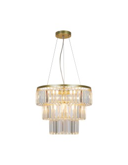 Zuma Line TIFANNY ZŁOTY/PRZEZROCZYSTY P17127-4-1GD WISZĄCA