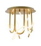 LED ceiling lamps - Zuma Line BALBO GOLD MAT 2023573-GD SUSPENSIONAL. - product 1