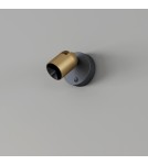 Wall lamps for bedrooms - YASKR Wall lamp Slide 1xLED brushed brass WL0108-BS Brushed brass - product 2