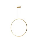 Pendant lamps circles - YASKR Loop M Pendant Lamp 1xLED Gold IP44 PL0119-85-GD Gold. - product 3