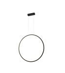 Pendant lamps circles - YASKR Loop S Pendant Lamp 1xLED black IP44 PL0119-65-BK Black - product 2