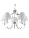 CosmoLight RIGA pendant lamp P05762CH-WH