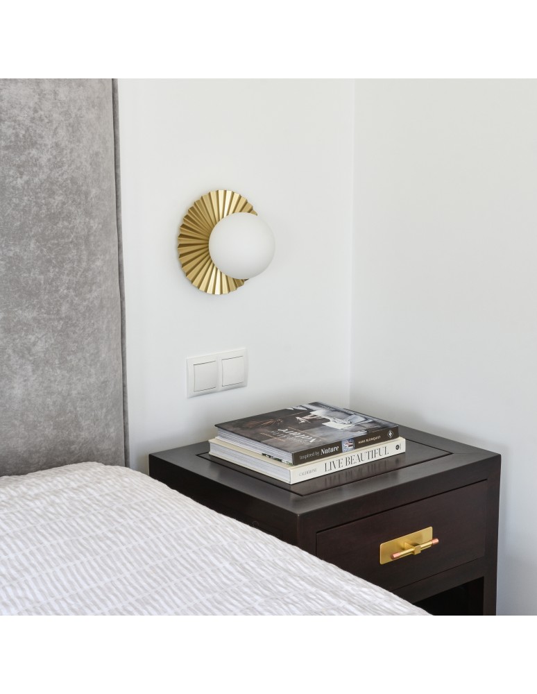 Wall lamps spheres - CosmoLight Wall lamp MARBELLA W01401AU. - product kolory-swiatla.pl 2