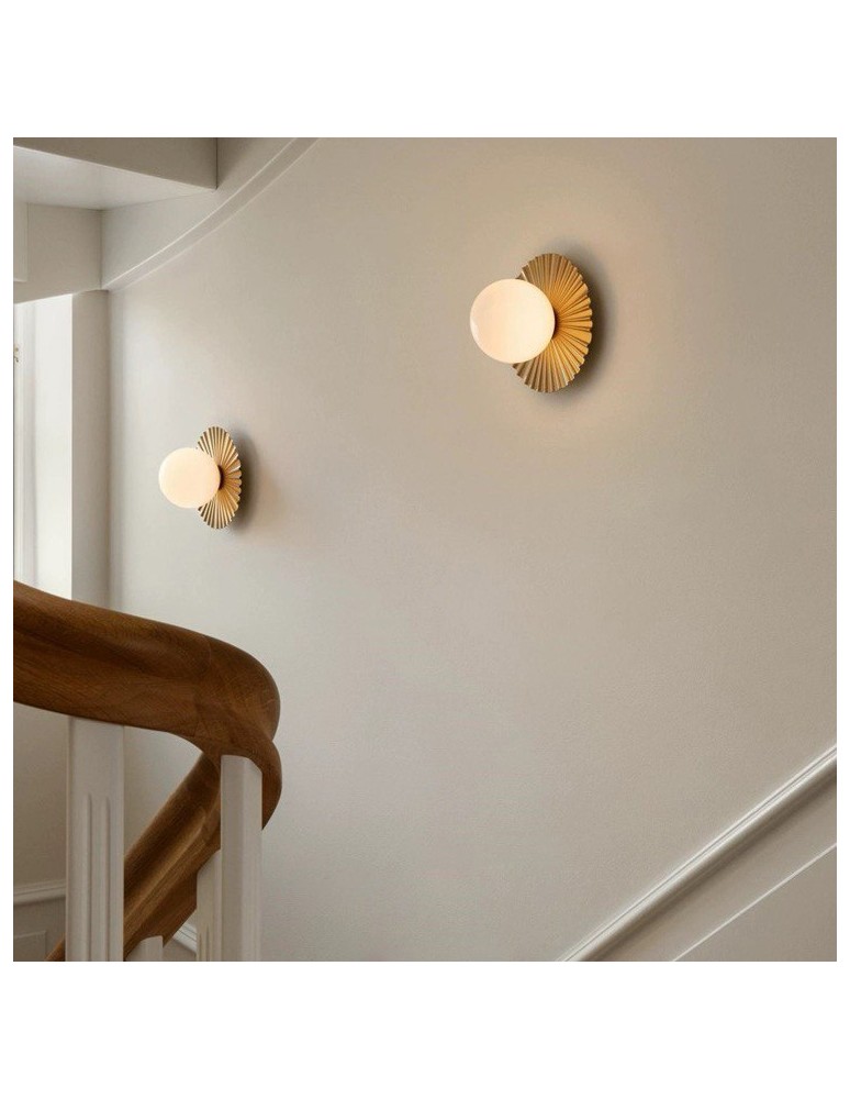 Wall lamps spheres - CosmoLight Wall lamp MARBELLA W01401AU. - product kolory-swiatla.pl 3