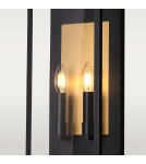 Outdoor wall lamps - CosmoLight Wall lamp MALIBU W02548BK. - product 2