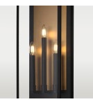 Outdoor wall lamps - CosmoLight Wall lamp MALIBU W03555BK - product 2
