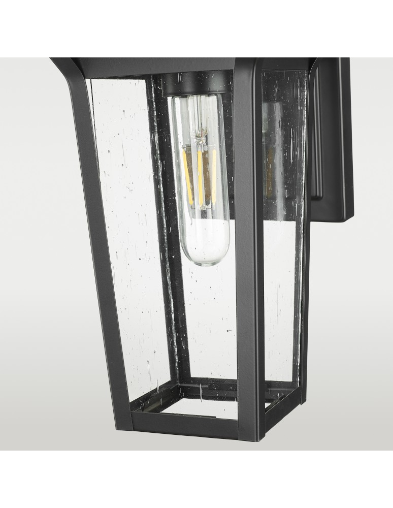 Outdoor wall lamps - CosmoLight Wall lamp ZURICH W01609BK - product kolory-swiatla.pl 2