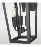 Outdoor wall lamps - CosmoLight Wall lamp ZURICH W03616BK - product 2