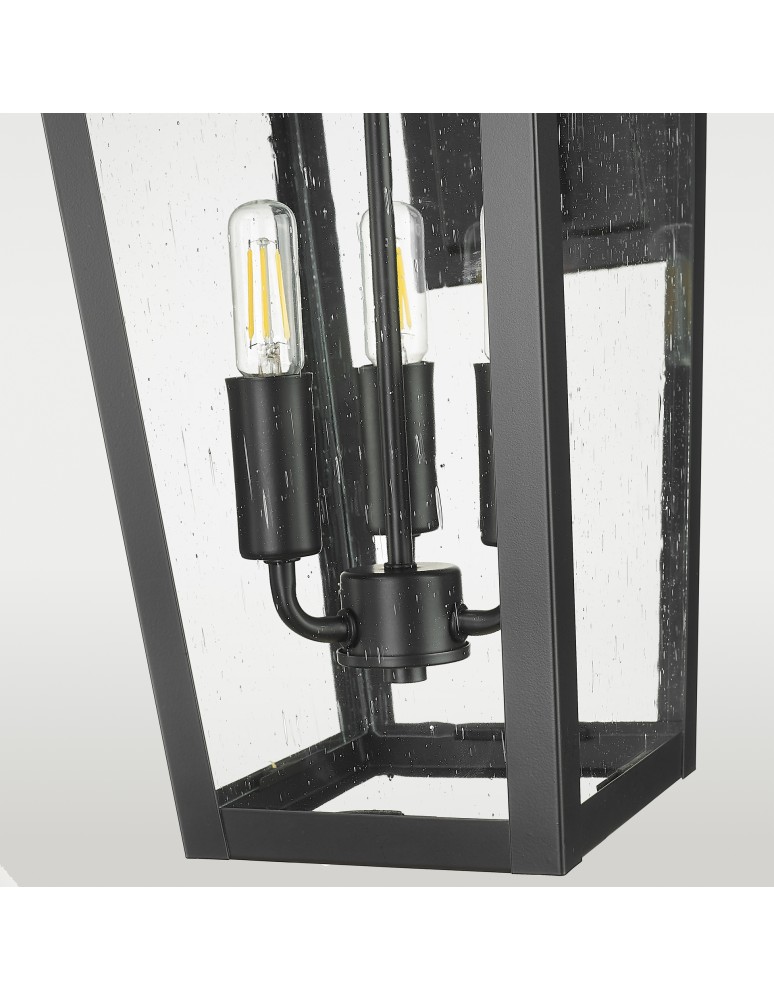Outdoor wall lamps - CosmoLight Wall lamp ZURICH W03616BK - product kolory-swiatla.pl 2