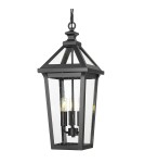 Outdoor pendant lamps - CosmoLight ZURICH pendant lamp P03630BK - product 1