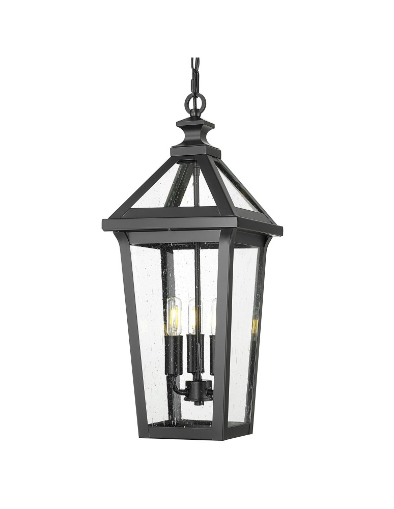 Outdoor pendant lamps - CosmoLight ZURICH pendant lamp P03630BK - product kolory-swiatla.pl 1