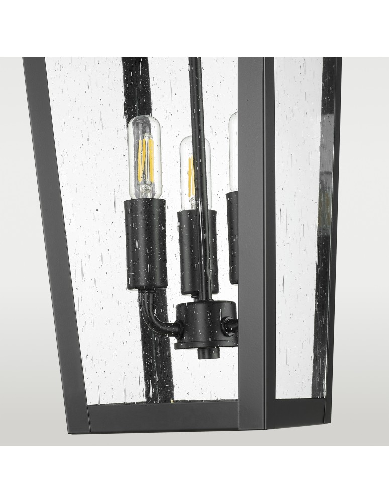 Outdoor pendant lamps - CosmoLight ZURICH pendant lamp P03630BK - product kolory-swiatla.pl 3