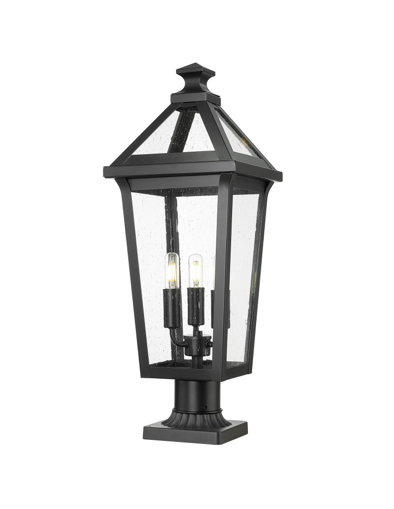 Standing garden lamps - CosmoLight ZURICH garden pillar F03647BK - product kolory-swiatla.pl 1