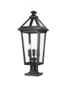 CosmoLight Słupek ogrodowy ZURICH F03647BK