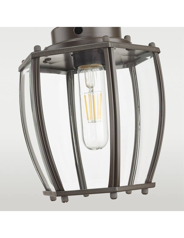 Outdoor pendant lamps - CosmoLight NUUK pendant lamp P01654BZ - product kolory-swiatla.pl 3