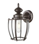 Outdoor wall lamps - CosmoLight NUUK wall lamp W01661BZ. - product 1