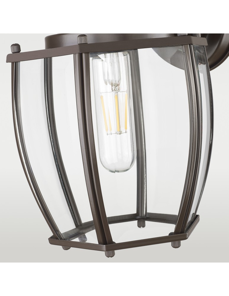 Outdoor wall lamps - CosmoLight NUUK wall lamp W01661BZ. - product kolory-swiatla.pl 3