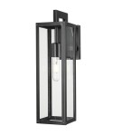 Outdoor wall lamps - CosmoLight KYOTO wall lamp W01678BK - product 1