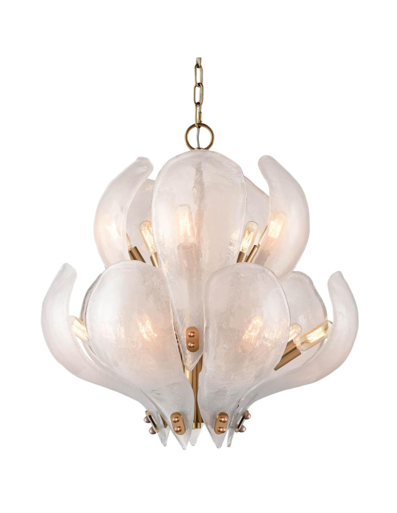 Glamour chandeliers - CosmoLight CANNES pendant lamp P12746BR - product kolory-swiatla.pl 2