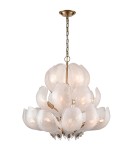 Glamour chandeliers - CosmoLight CANNES pendant lamp P22791BR - product 1