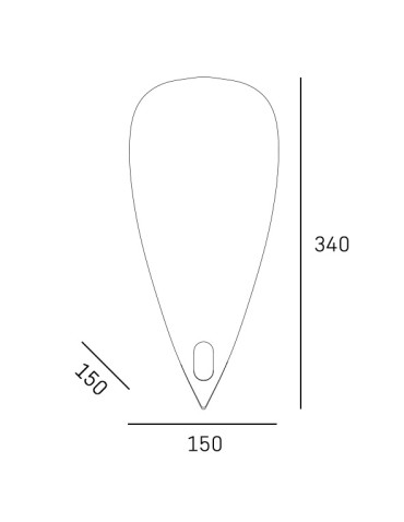 CosmoLight CANNES wall lamp W01708BR - product 2