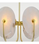 4 point chandelier - CosmoLight MODENA pendant lamp P04814BR - product 2