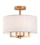 Hampton ceiling lamps - CosmoLight Plafond LILLE C04913BR - product 1