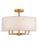 Hampton ceiling lamps - CosmoLight Plafond LILLE C05920BR - product 1