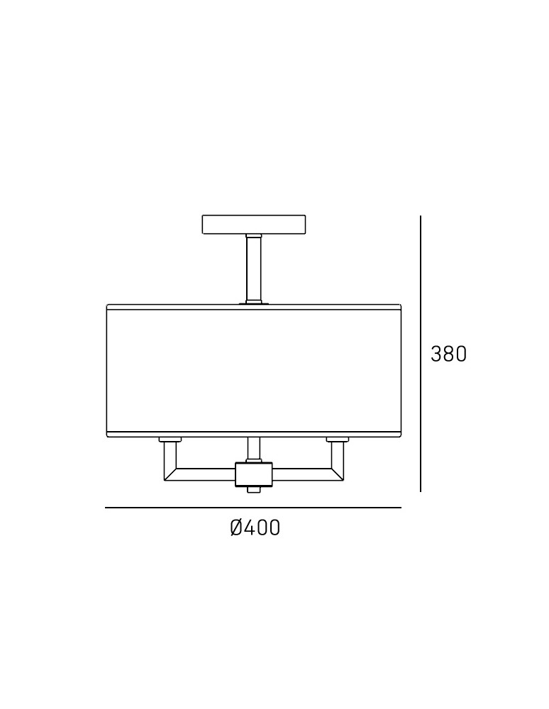Hampton ceiling lamps - CosmoLight Plafond LILLE C04944NI - product kolory-swiatla.pl 2