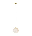 Single pendant lamps - CosmoLight VOLTERRA pendant lamp P01968BR - product 3