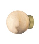 Retro wall lamps - CosmoLight Wall lamp VOLTERRA W01975BR - product 1