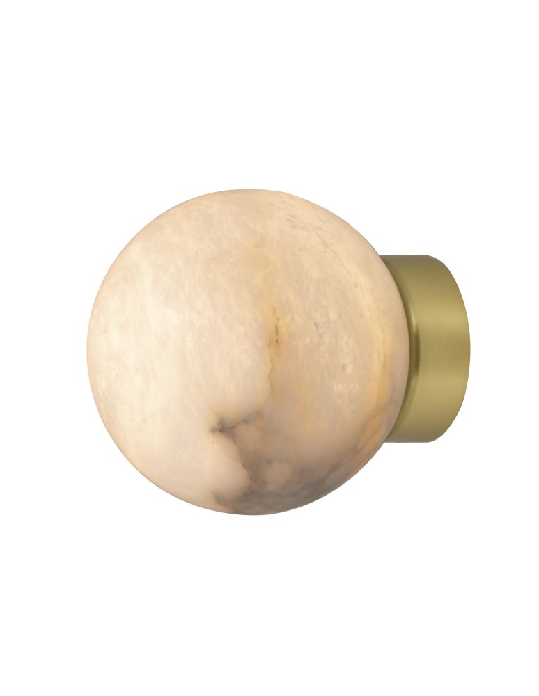 Retro wall lamps - CosmoLight Wall lamp VOLTERRA W01975BR - product kolory-swiatla.pl 1