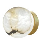 Retro wall lamps - CosmoLight Wall lamp VOLTERRA W01975BR - product 3