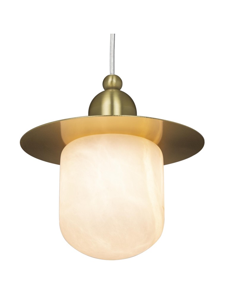 Single pendant lamps - CosmoLight VOLTERRA pendant lamp P01982BR - product kolory-swiatla.pl 1