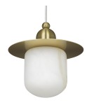 Single pendant lamps - CosmoLight VOLTERRA pendant lamp P01982BR - product 2