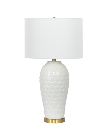 CosmoLight MURCIA table lamp T01033BR-WH.