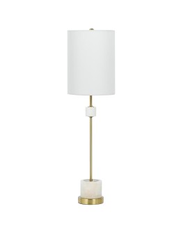 CosmoLight Lampa stołowa BARI T01040BR-WH