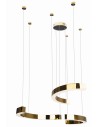 Maxlight Lotus 40W Gold Dimmable P0394D Pendant Lamp.