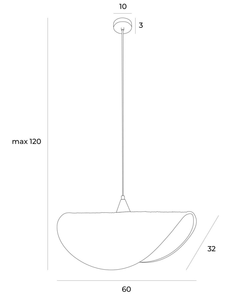 Pendant lamps - Maxlight Koshi I P0498 Pendant Lamp. - product kolory-swiatla.pl 5